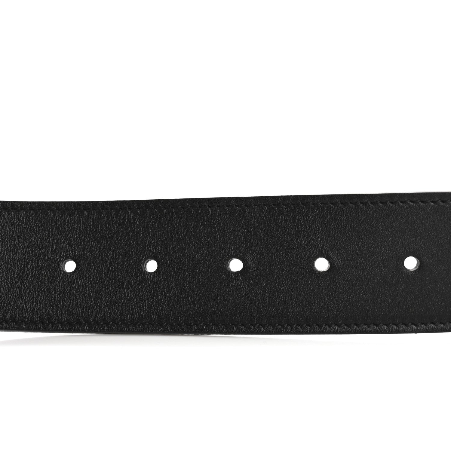 Gucci Calfskin Double G 40mm Belt 80 32 Black 3 of 7
