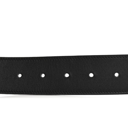 Gucci Calfskin Double G 40mm Belt 80 32 Black 3 of 7