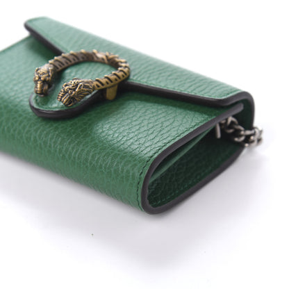 Gucci Calfskin Dionysus Coin Purse Emerald 7 of 10