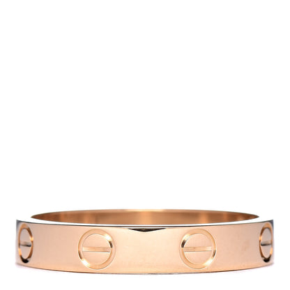 Cartier 18K Yellow Gold 3.5mm LOVE Wedding Band Ring 54 6.75 3 of 4