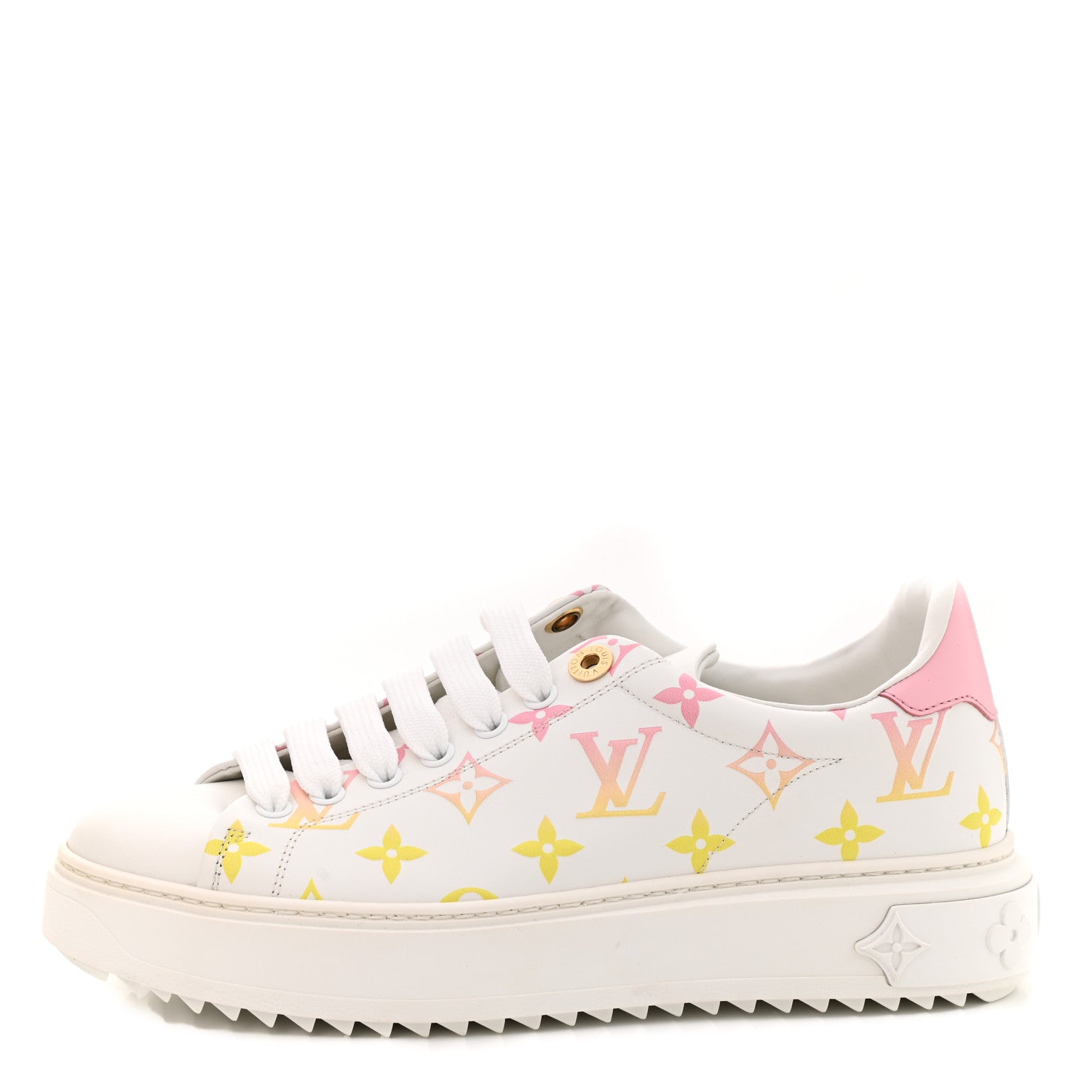 Louis Vuitton Monogram By The Pool Time Out Sneakers 37 Rose 1 of 9