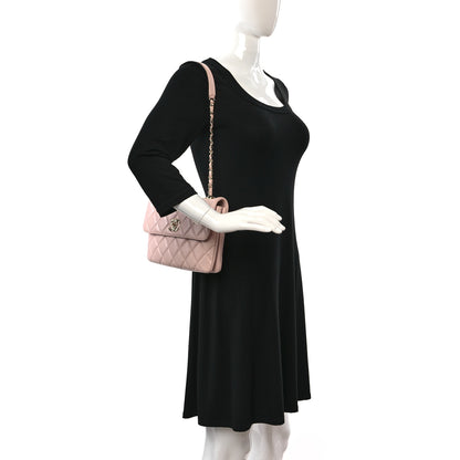 Chanel Lambskin Quilted Medium Trendy CC Flap Pink 2 of 9