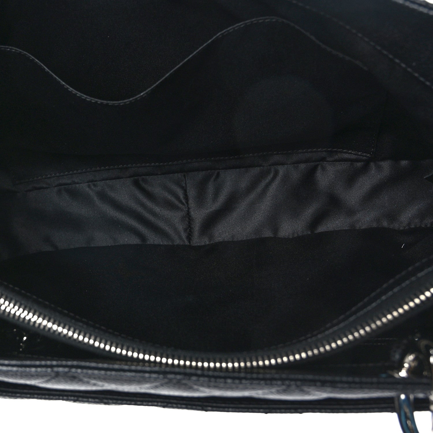 Chanel Caviar Quilted Grand Shopping Tote GST Black 5 of 9