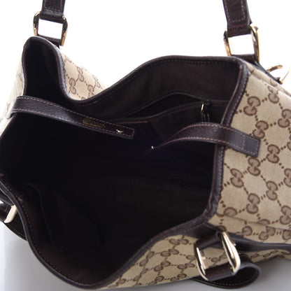 Gucci Monogram Medium Abbey Shoulder Bag Dark Brown 5 of 8