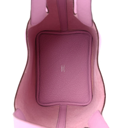 Hermes Taurillon Clemence Picotin Lock 18 PM Mauve Sylvestre 5 of 9