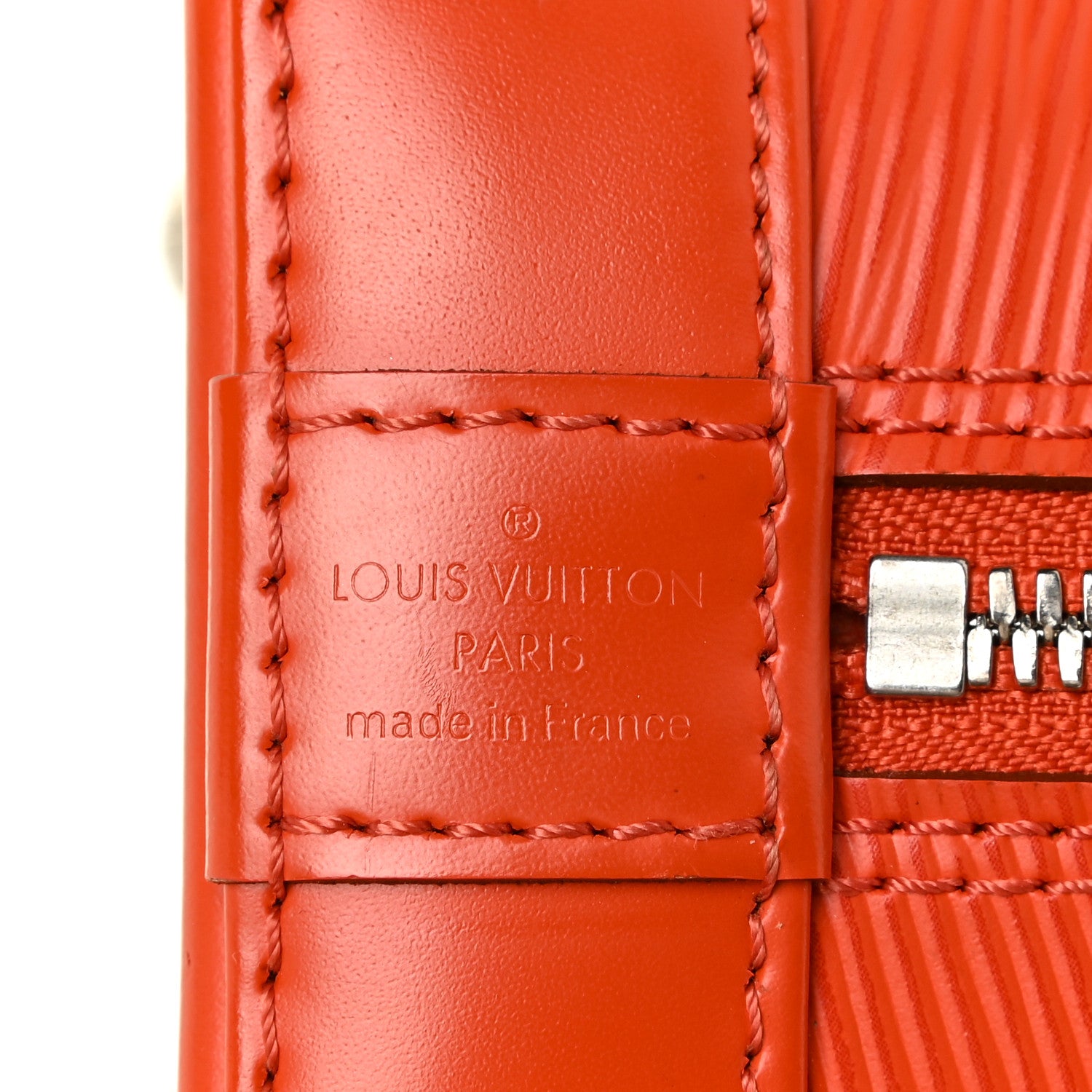 Louis Vuitton Epi Alma BB Piment 6 of 26