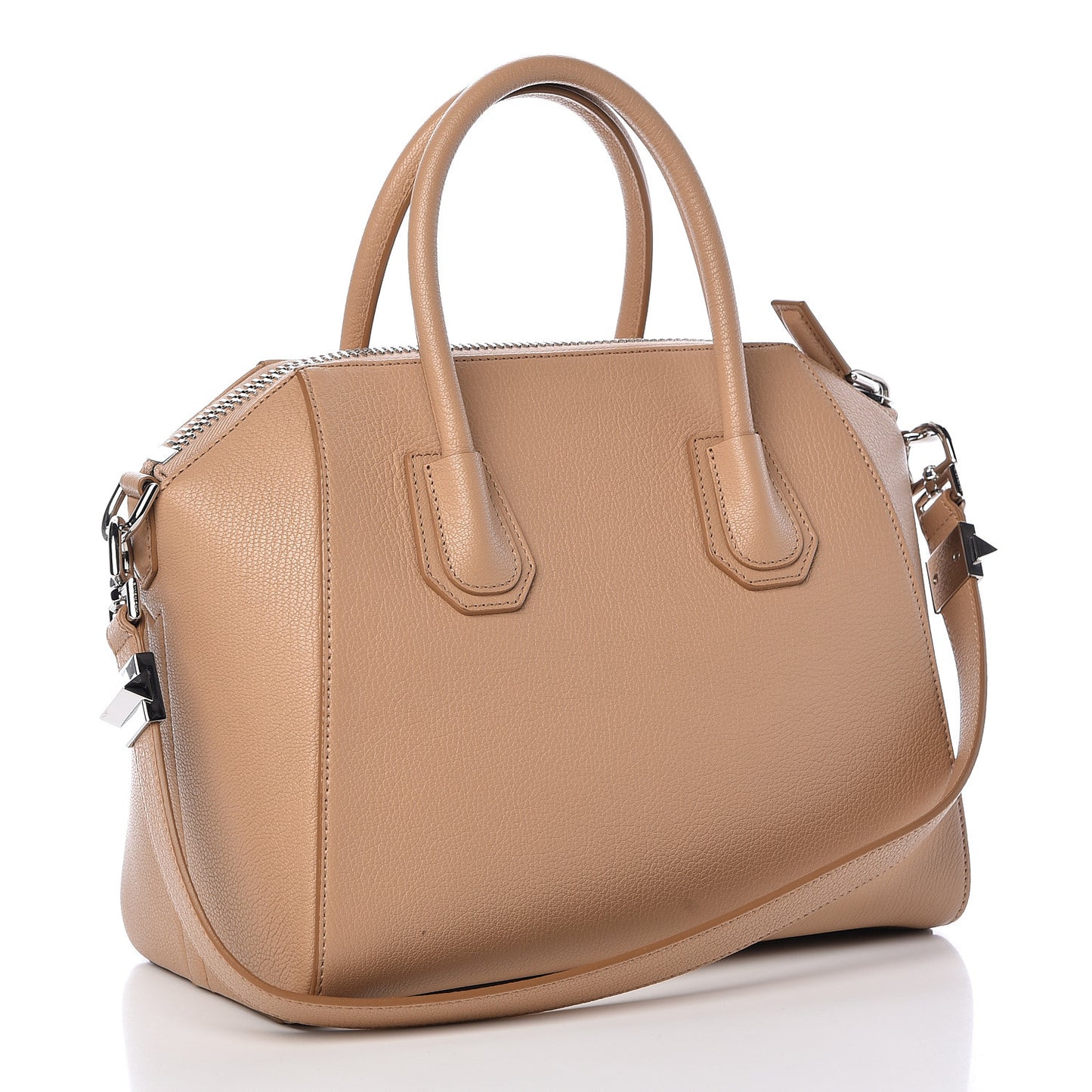 Sugar Goatskin Small Antigona Nude