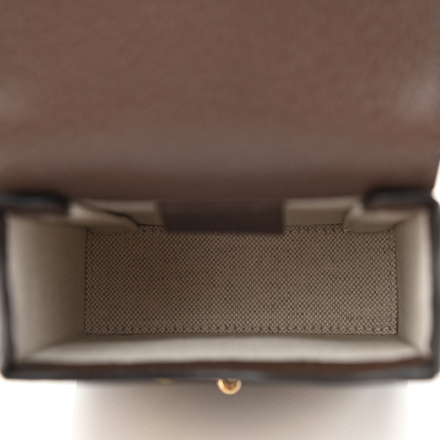 Monogram Jumbo GG Textured Dollar Calfskin Mini Horsebit 1955 Crossbody Bag Camel Ebony New Acero