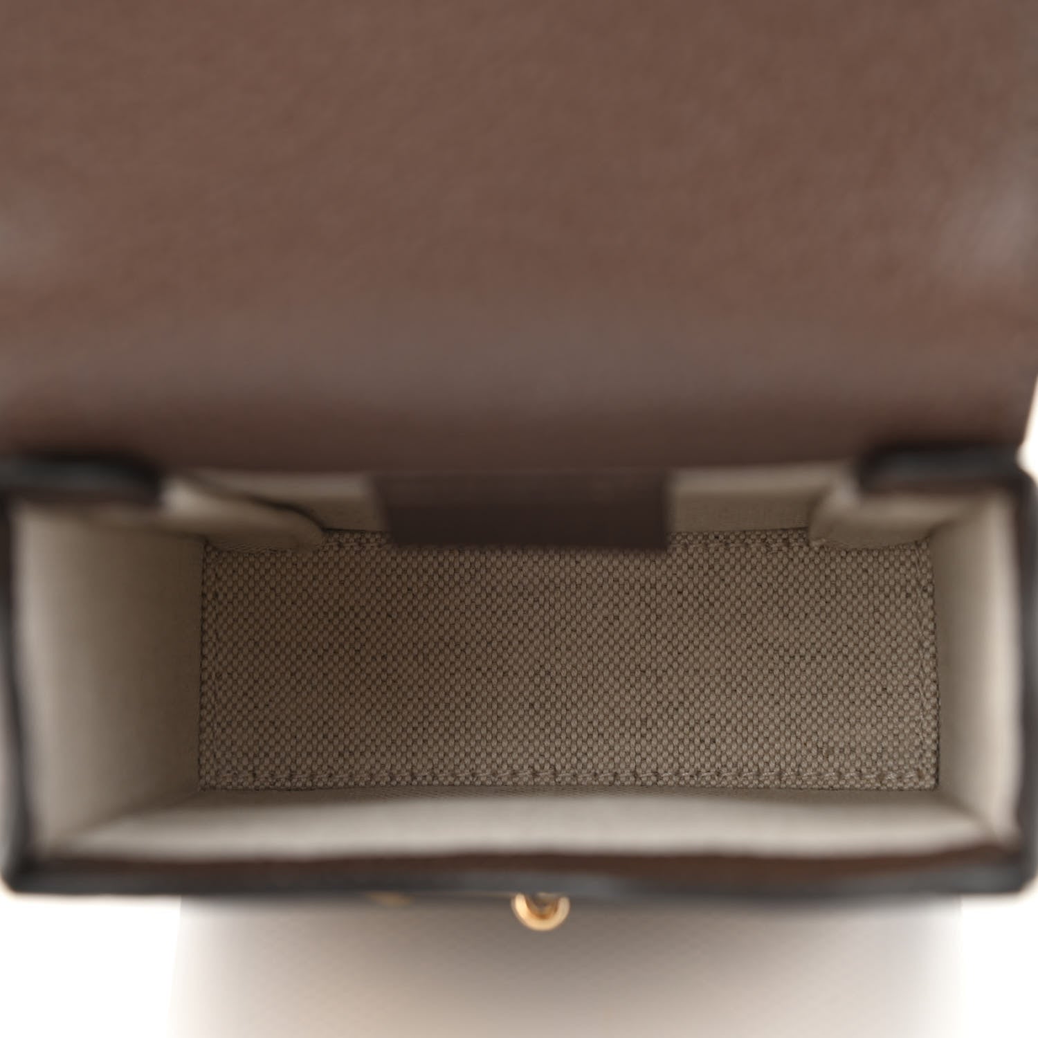 Gucci Monogram Jumbo GG Textured Dollar Calfskin Mini Horsebit 1955 Crossbody Bag Camel Ebony New Acero 5 of 9