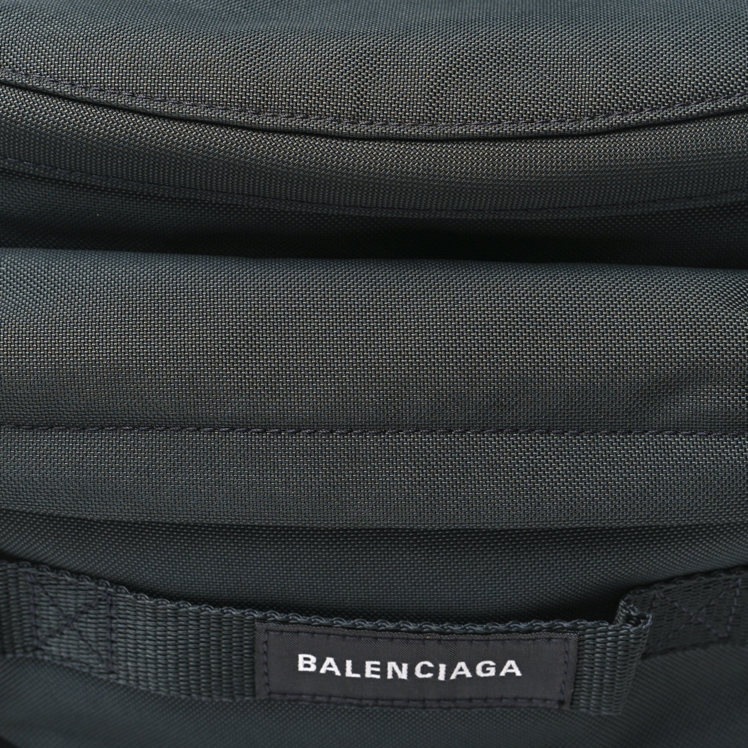 Balenciaga Recycled Casual Nylon Large Army Beltpack Dark Grey 7 of 9