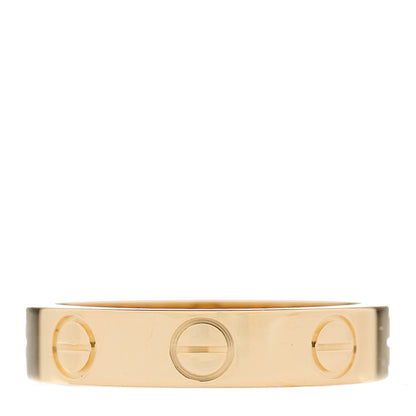 Cartier 18K Yellow Gold 3.5mm LOVE Wedding Band Ring 47 4 1 of 4