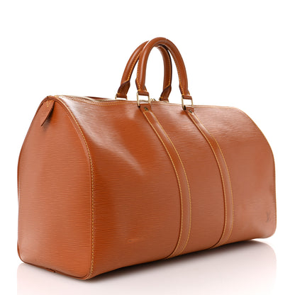 Louis Vuitton Epi Keepall 45 Cipango 2 of 12