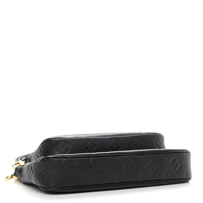 Louis Vuitton Empreinte Monogram Giant Multi Pochette Accessories Black 4 of 8