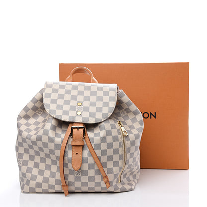 Louis Vuitton Damier Azur Sperone Backpack 10 of 10