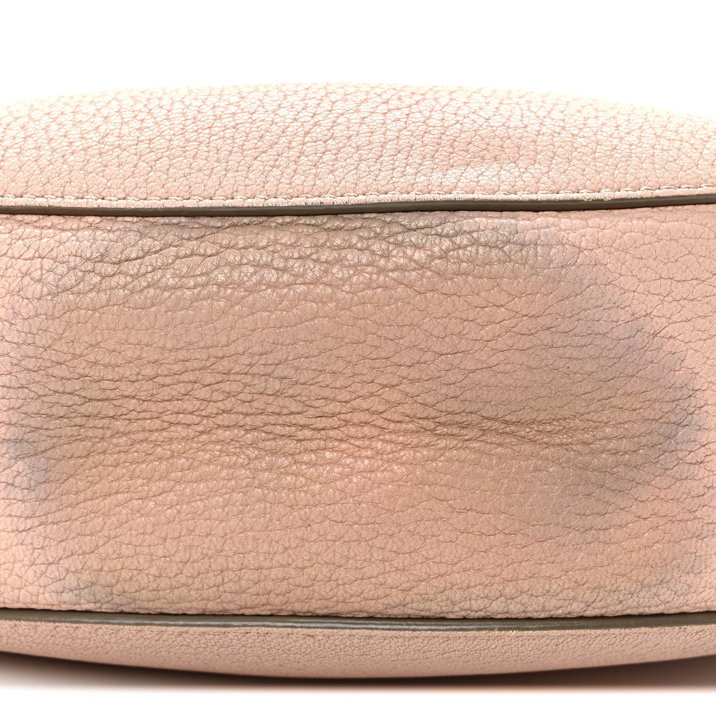 Grained Lambskin Drew Shoulder Bag Cement Pink Cement Pink