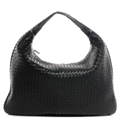 Bottega Veneta Nappa Intrecciato Maxi Veneta Hobo Nero Black 1 of 8