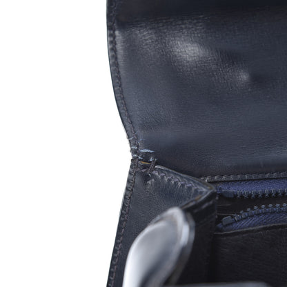 Gucci Calfskin Bamboo Top Handle Bag Navy 16 of 16