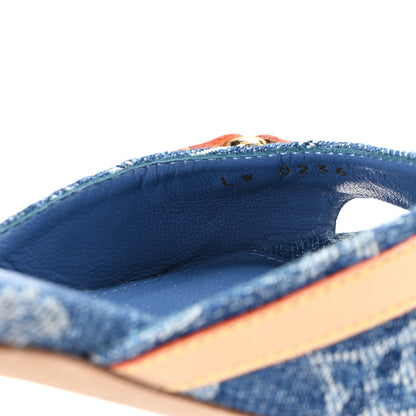 Louis Vuitton Monogram Denim 6AM Mules 37 Light Blue 9 of 9