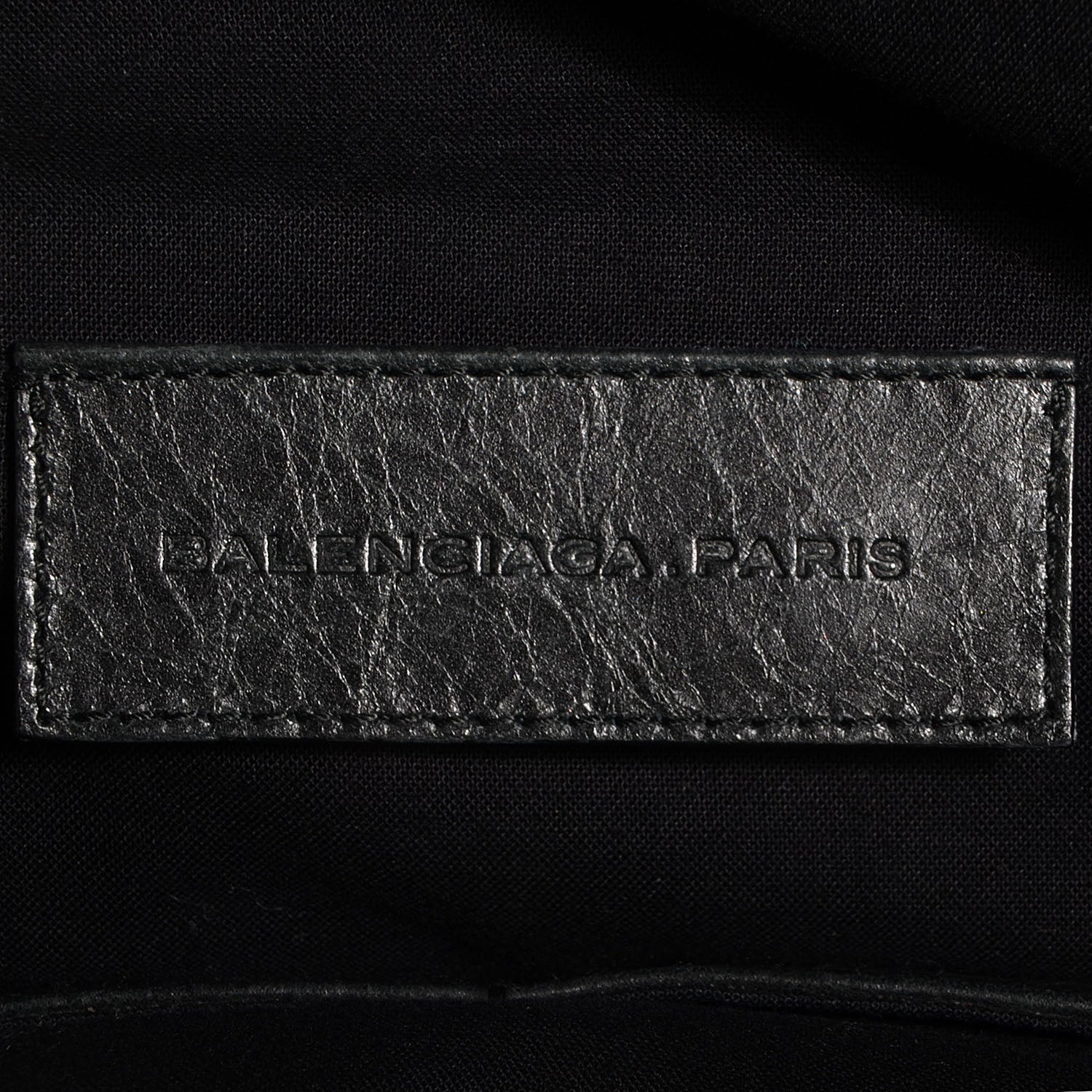 Balenciaga Agneau Giant 21 Silver Hardware Folder Black 9 of 11
