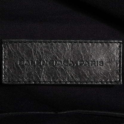 Balenciaga Agneau Giant 21 Silver Hardware Folder Black 9 of 11