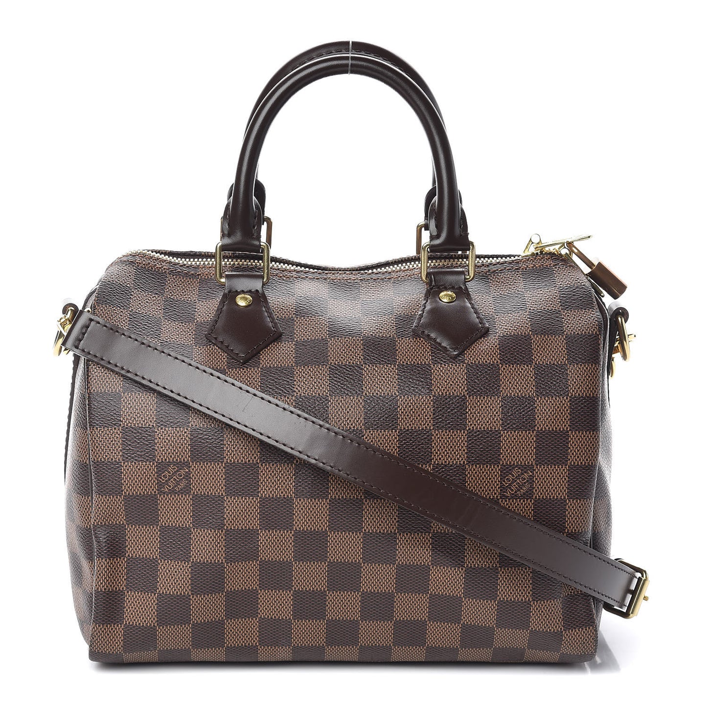 Damier Ebene Speedy Bandouliere 25
