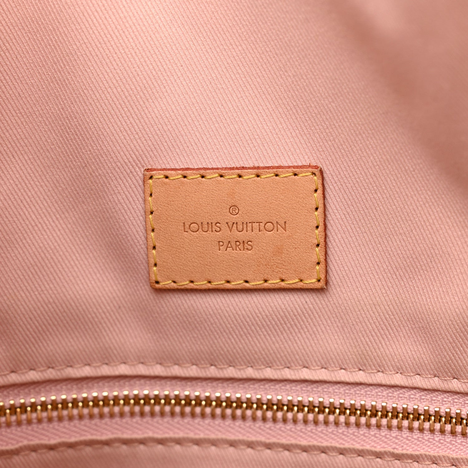 Louis Vuitton Damier Azur Graceful MM Rose Ballerine 6 of 11