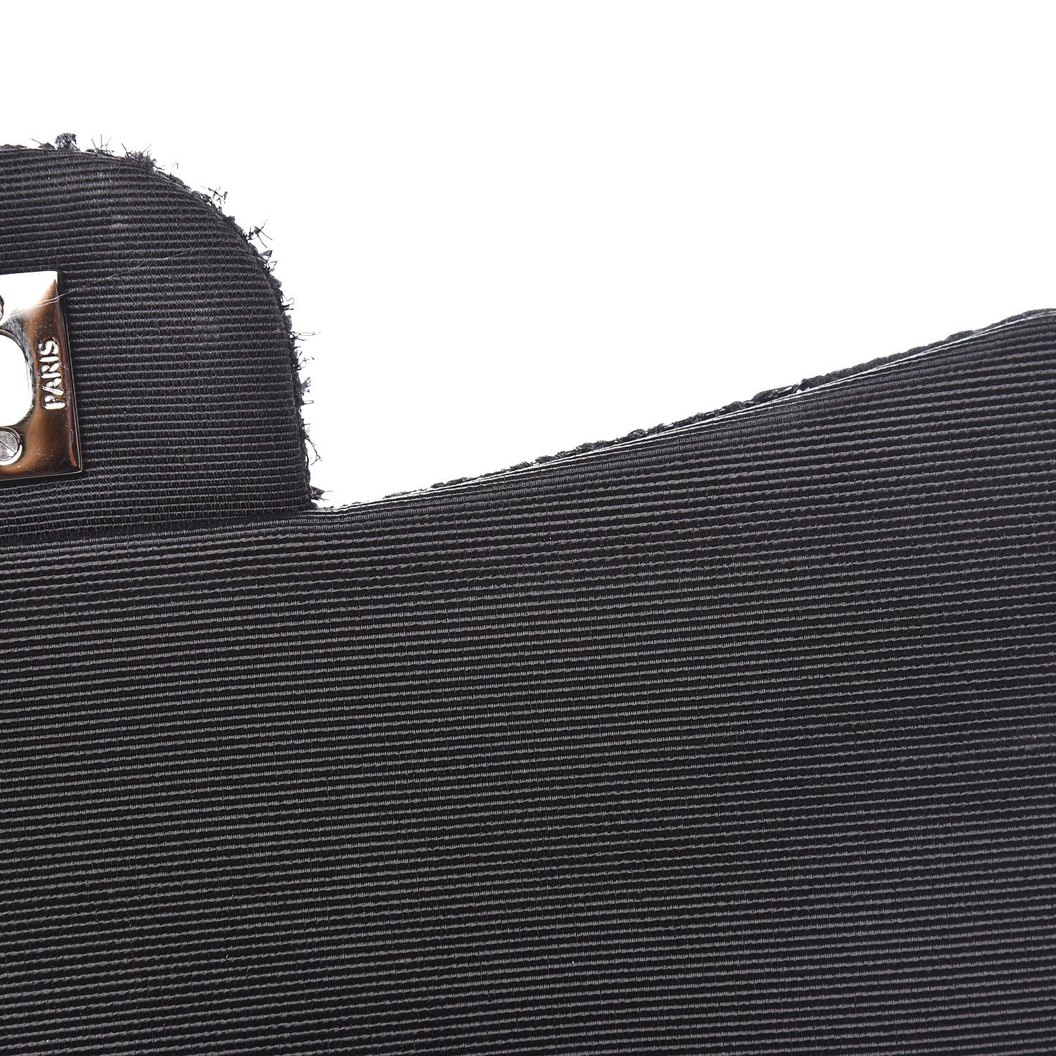 Chanel Tweed Patchwork Jumbo Single Flap Black 10 of 13