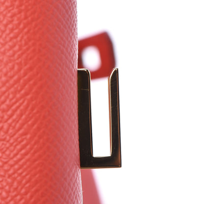 Hermes Epsom Horseshoe Birkin 30 Rose Jaipur Bleu Electrique 20 of 33