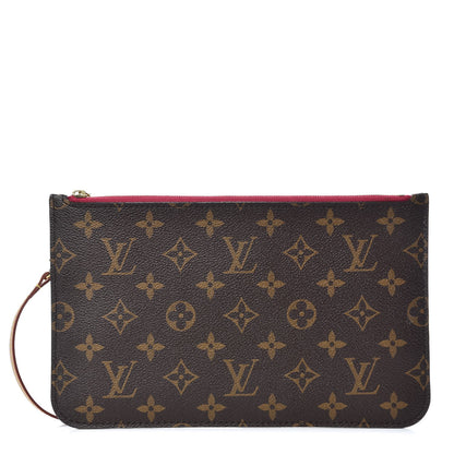 Louis Vuitton Monogram Neverfull MM GM Pochette Pivoine 1 of 8