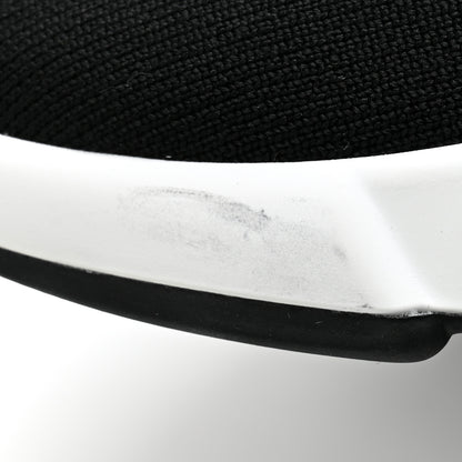 Balenciaga Neoprene Knit Womens Speed Sneakers 38 Black White 9 of 10