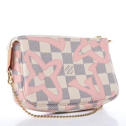 Louis Vuitton Damier Azur Tahitienne Mini Pochette Accessories 3 of 7