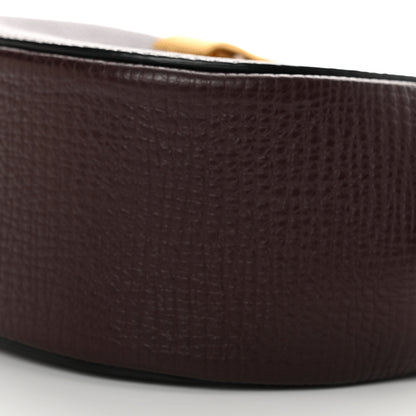 Bottega Veneta Palmellato Calfskin Rounded Belt Bag Oxblood 10 of 11