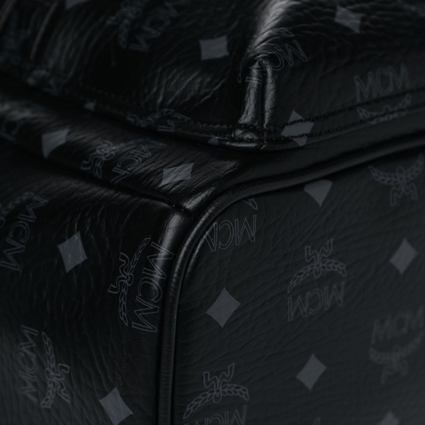 Visetos Studded Small Dual Stark Backpack Black