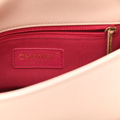 Chanel Caviar Quilted Small Fashion Therapy Flap Bag Beige 6 of 8
