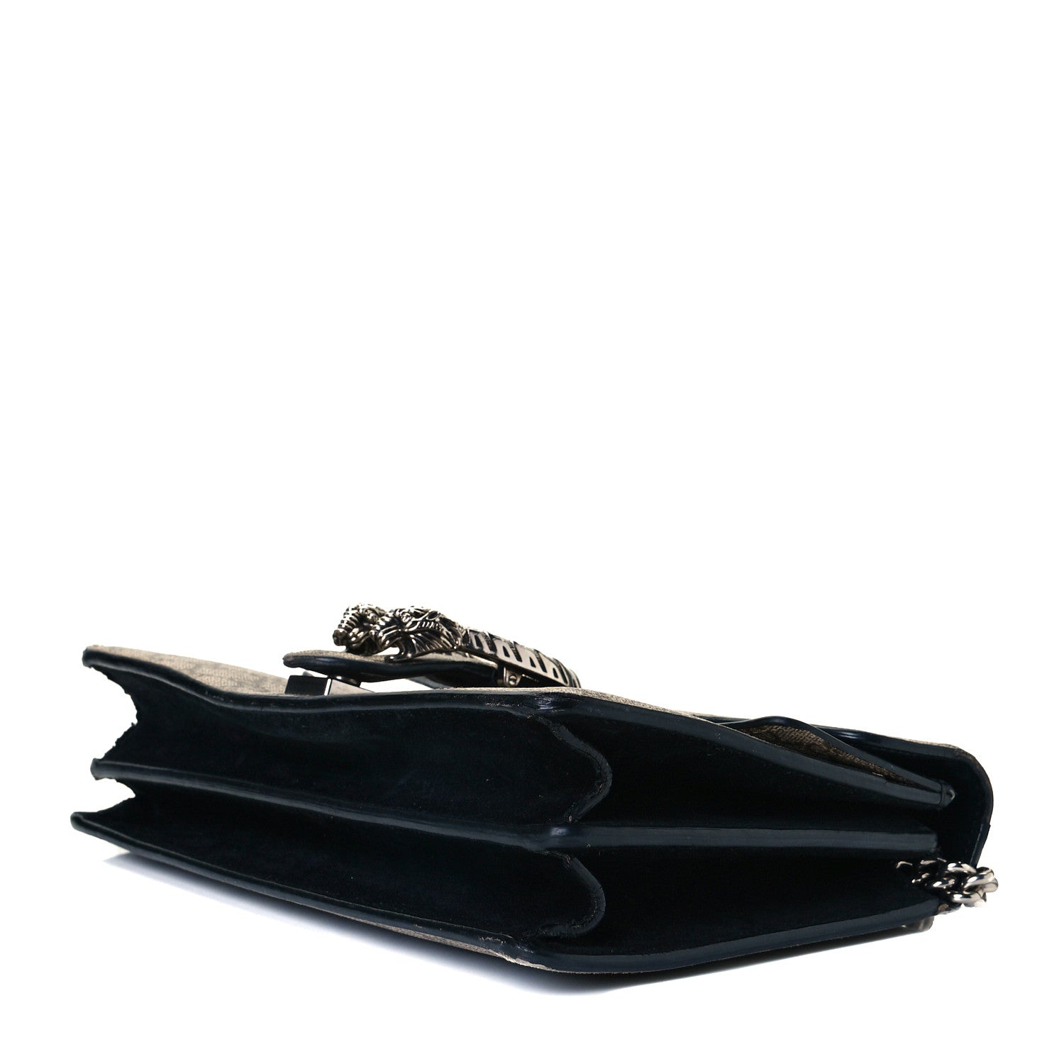 Gucci GG Supreme Monogram Small Dionysus Shoulder Bag Black 5 of 8
