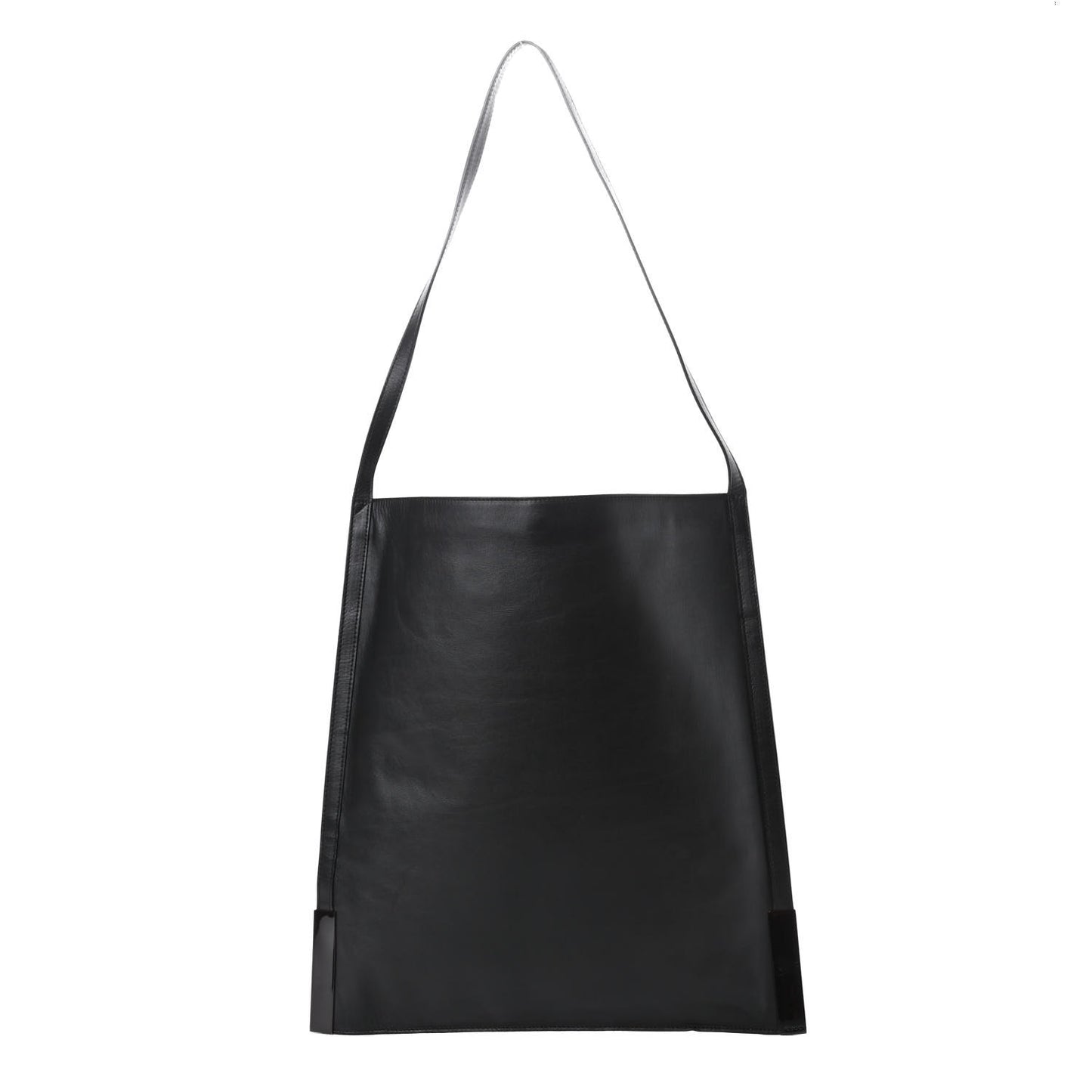 Calfskin Shoulder Bag Black