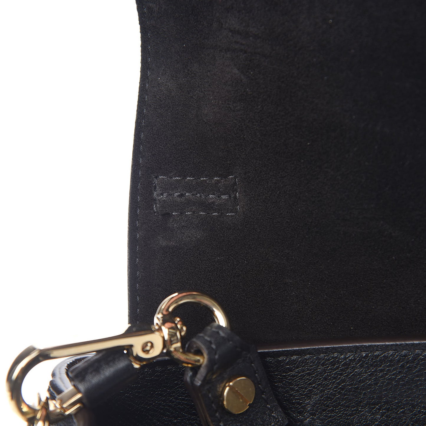 Calfskin Medium Faye Day Shoulder Bag Black