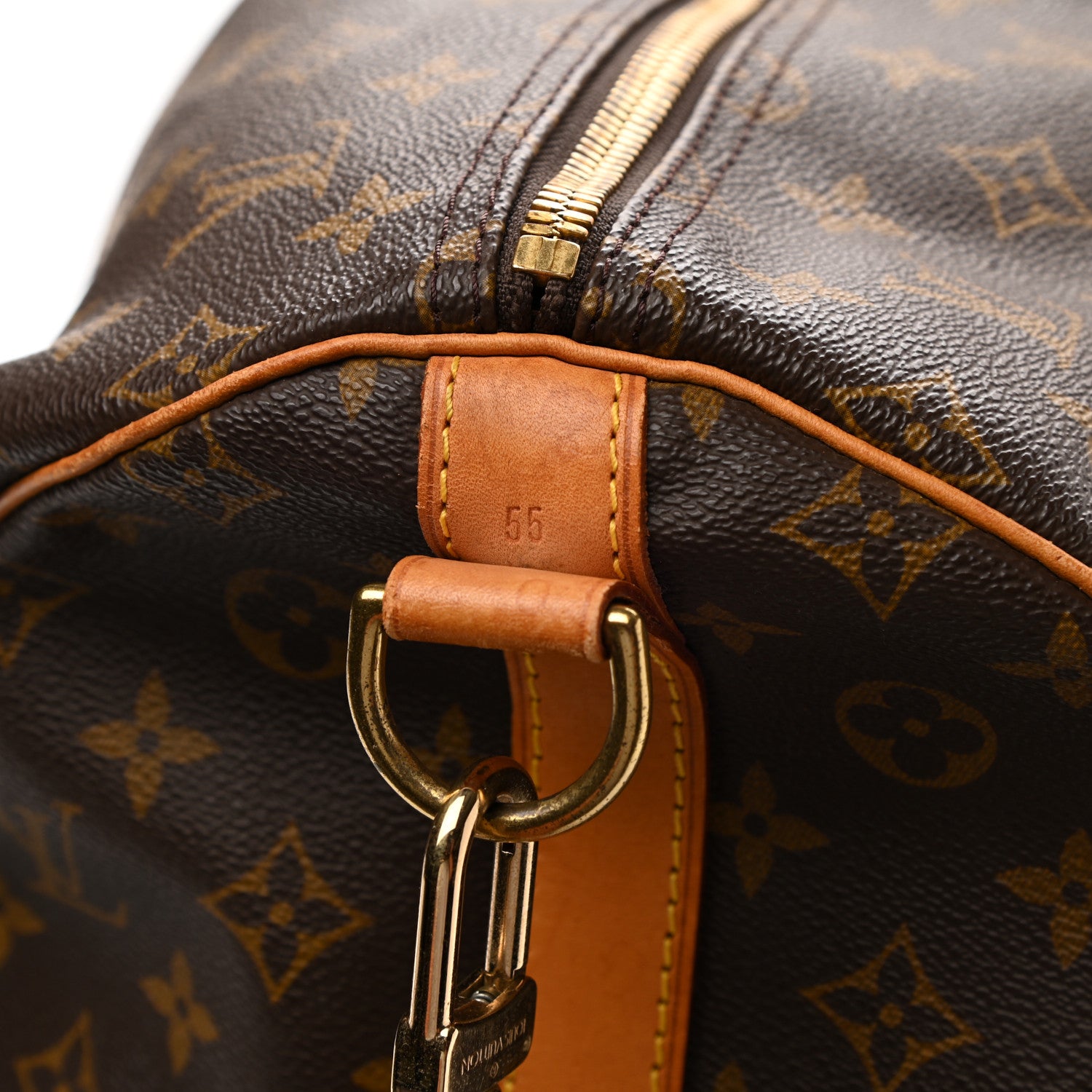 Louis Vuitton Monogram Keepall Bandouliere 55 9 of 16