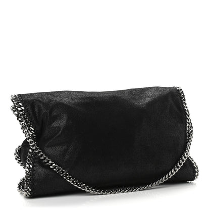 Stella McCartney Shaggy Deer Falabella Fold Over Tote Black 3 of 11
