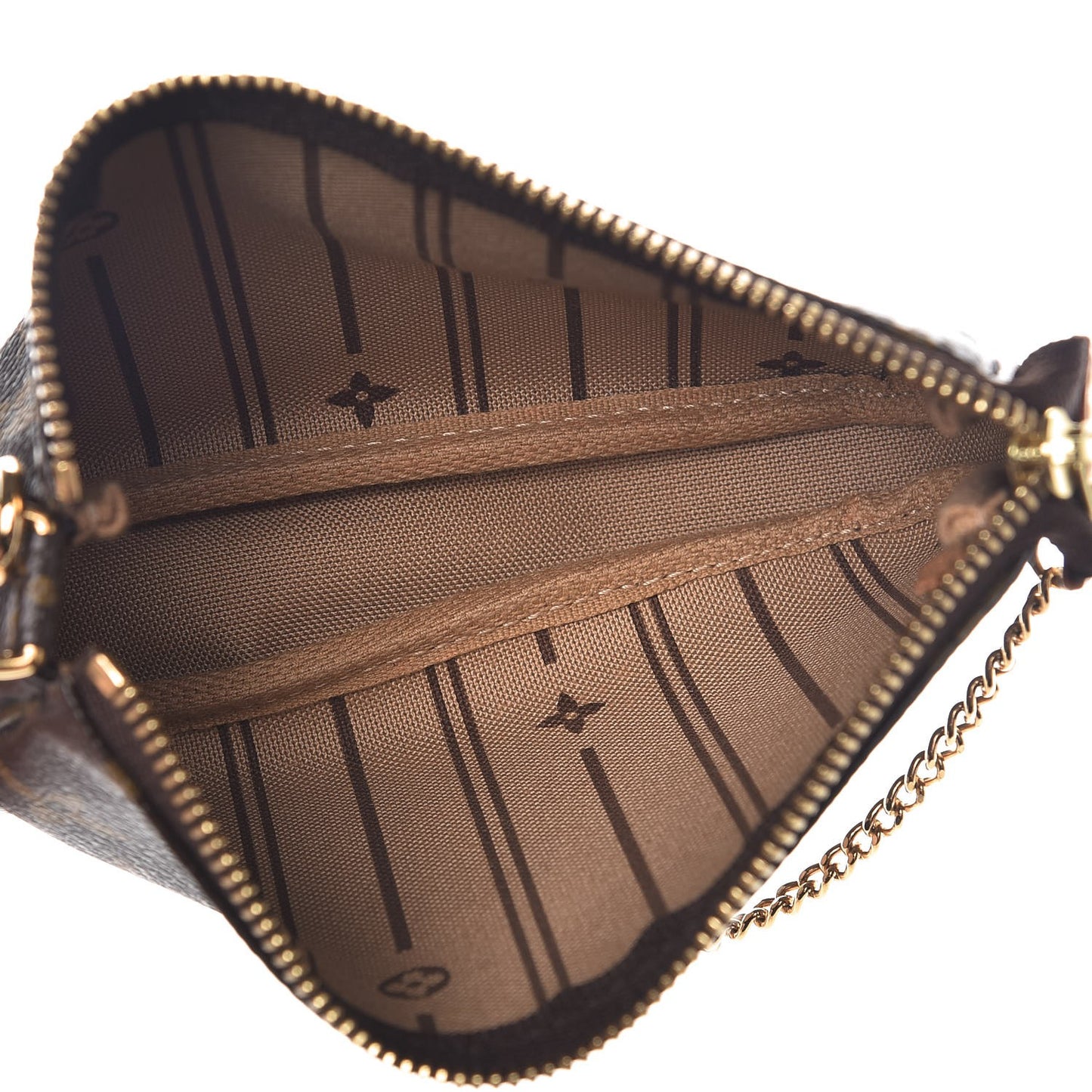 Monogram Complice Trunks and Bags Mini Pochette Accessories Beige