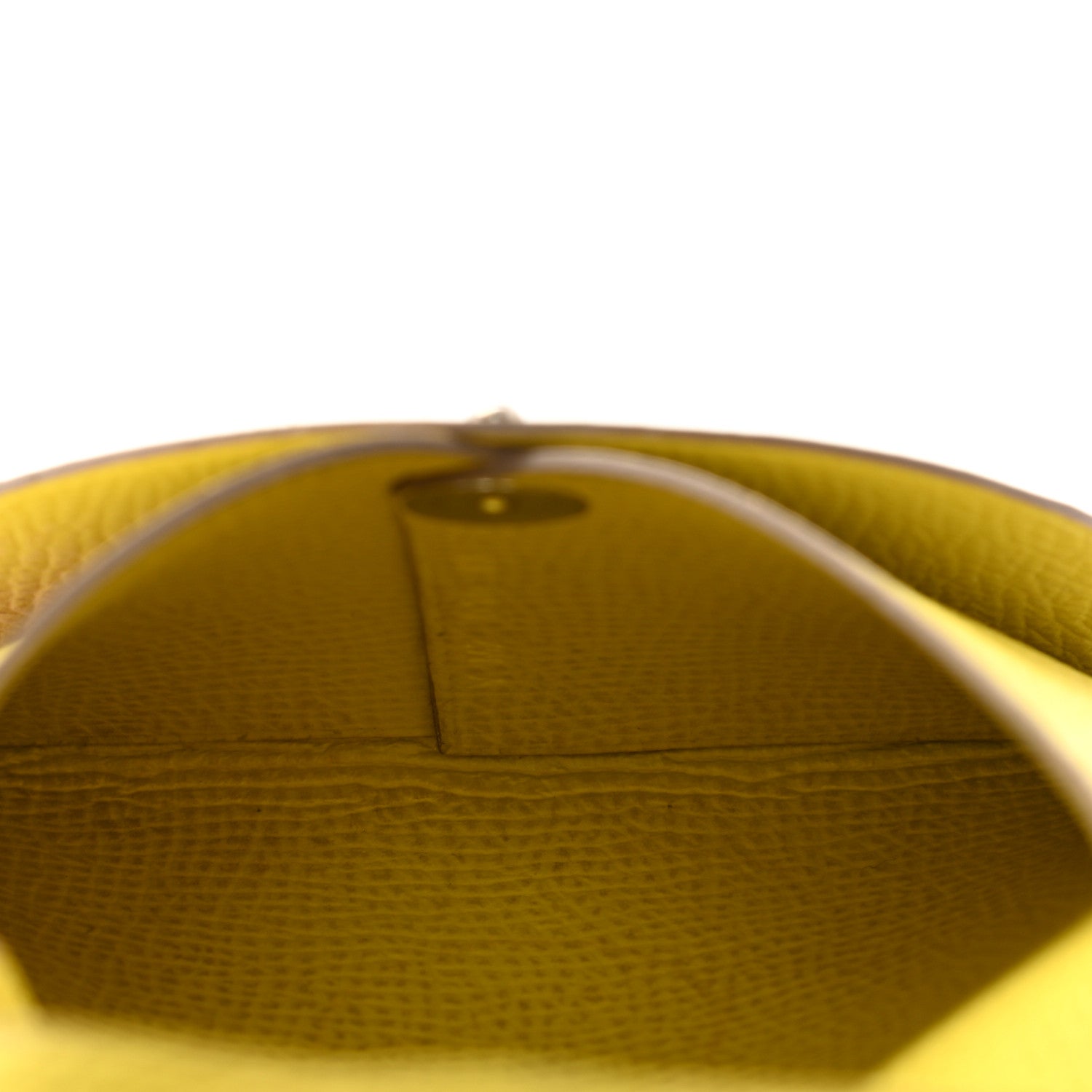 Hermes Epsom Bastia Coin Purse Lime 6 of 8