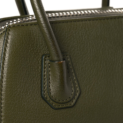 Givenchy Sugar Goatskin Mini Antigona Khaki 10 of 10