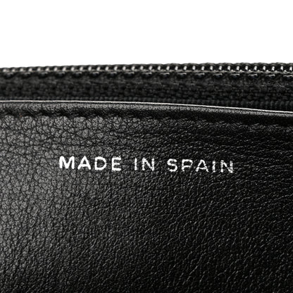 Chanel Patent Quilted Wallet On Chain WOC Black 6 of 10