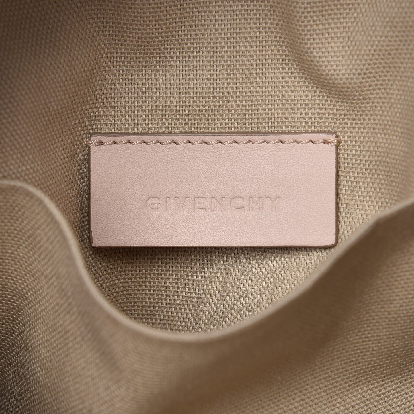Smooth Calfskin Nano Cross Backpack Nude Pink