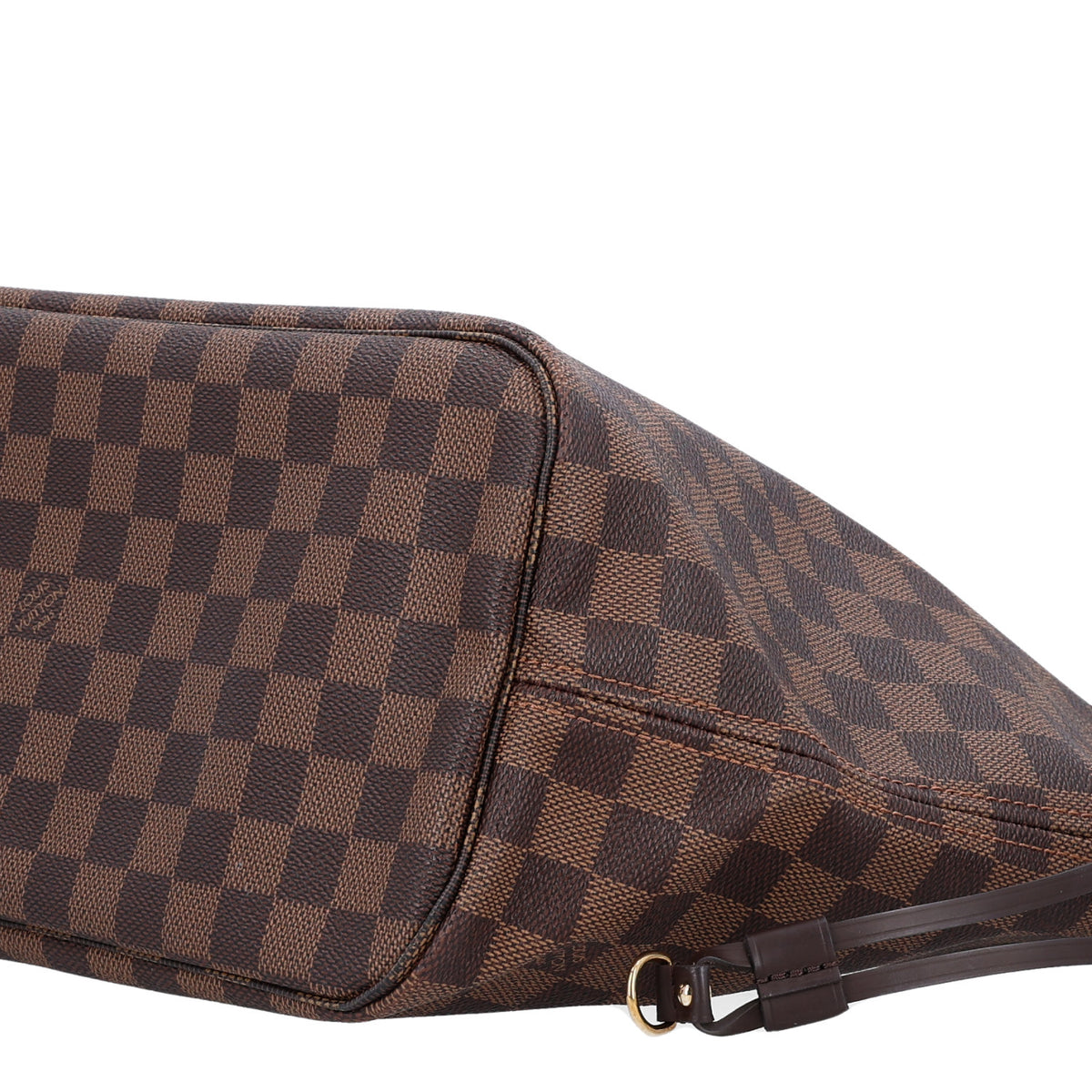 Louis Vuitton Damier Ebene Neo Neverfull MM Rose Ballerine 10 of 12