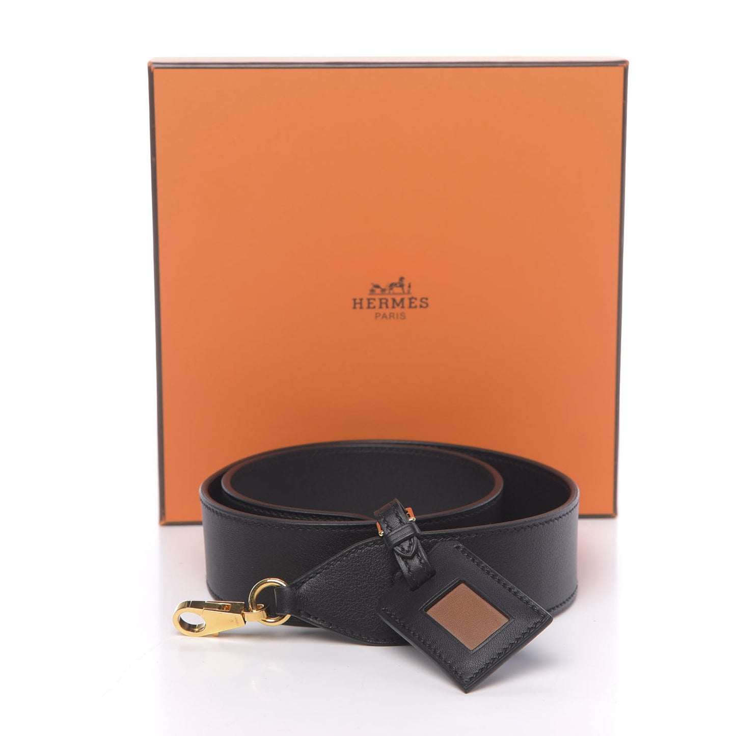 Swift 38mm Etiquette Shoulder Strap Black