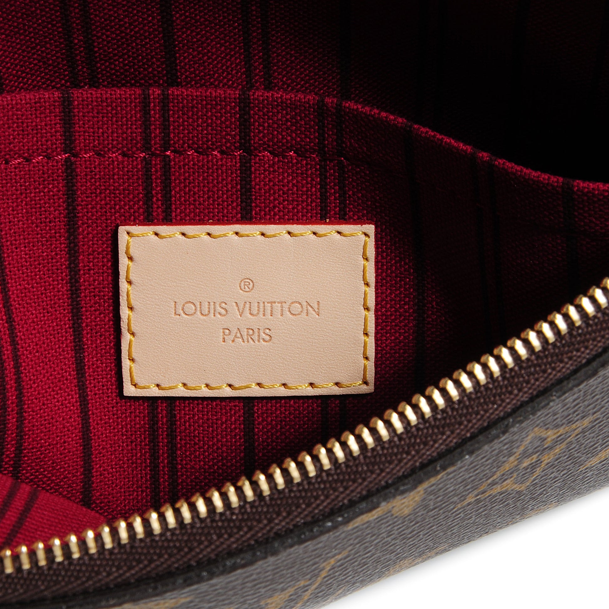 Louis Vuitton Monogram Neverfull MM GM Pochette 6 of 8