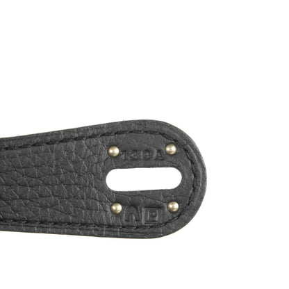 Hermes Taurillon Clemence Lindy 30 Black 15 of 16