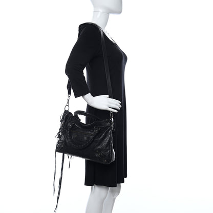 Balenciaga Agneau Classic Hardware Town Black 2 of 10