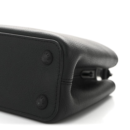 Louis Vuitton Taurillon Capucines BB Matte Black 9 of 9